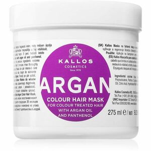 Kallos KJMN Professional Argan maska na vlasy pro barvené vlasy 275 ml obraz