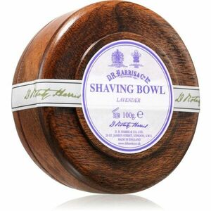 D.R. Harris Shawing Bowl Mahogany wood mýdlo na holení Lavender 100 g obraz