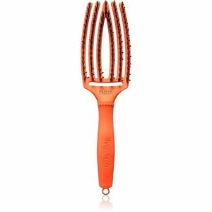 Olivia Garden Fingerbrush Boar & Nylon kartáč na vlasy s nylonovými a kančími štětinami Dolce Vita Orange Spritz 1 ks obraz