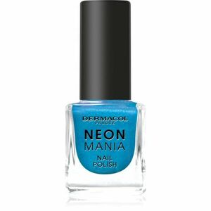 Dermacol Neon Mania lak na nehty odstín 6 Azure Aqua 5 ml obraz