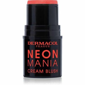 Dermacol Neon Mania krémová tvářenka odstín 2 Coral 5.2 g obraz