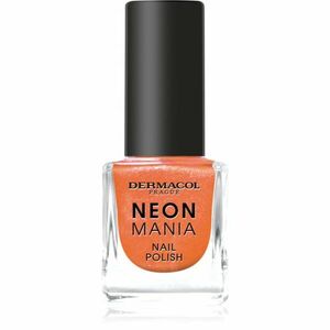 Dermacol Neon Mania lak na nehty odstín 2 Orange Glow 5 ml obraz