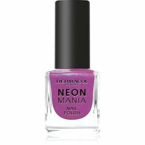 Dermacol Neon Mania lak na nehty odstín 3 Purple Pulse 5 ml obraz