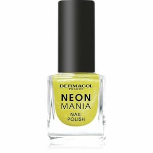 Dermacol Neon Mania lak na nehty odstín 4 Lemon pop 5 ml obraz