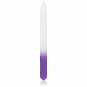 Diva & Nice Cosmetics Accessories File skleněný pilník na nehty velký Violet 1 ks obraz