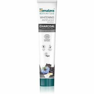 Himalaya Herbals Whitening Antiplaque Charcoal + Black Seed Oil bělicí zubní pasta s aktivním uhlím 75 ml obraz