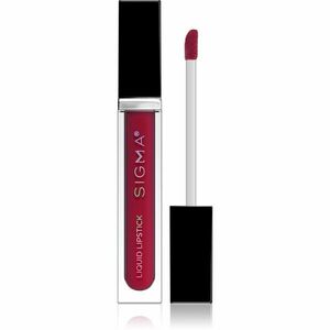 Sigma Beauty Liquid Lipstick matná tekutá rtěnka odstín Belladonna 5.7 g obraz