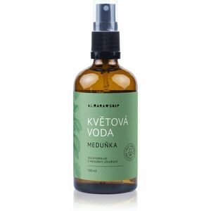 Almara Soap Květová Voda Meduňka pleťová voda pro suchou pleť 100 ml obraz