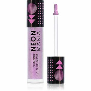 Dermacol Neon Mania třpytivý lesk na rty se zvětšujícím efektem odstín 2 4 ml obraz