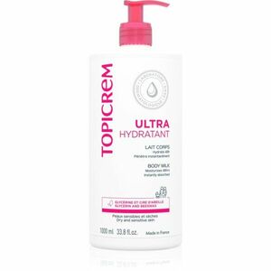 Topicrem UH BODY Ultra-Moisturizing Body Milk hloubkově hydratační tělové mléko pro suchou a citlivou pokožku 1000 ml obraz