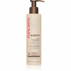 Topicrem KARITÉ Nourishing Fortifying Cream definující krém pro vlnité a kudrnaté vlasy 200 ml obraz