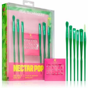 Real Techniques Nectar Pop sada štětců na oči a obočí obraz