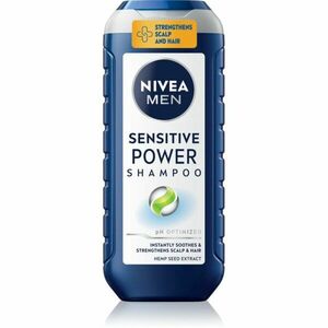 NIVEA MEN Sensitive Power posilující šampon pro citlivou vlasovou pokožku 250 ml obraz