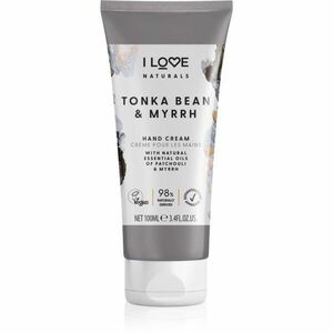 I Love Naturals Tonka Bean & Myrrh krém na ruce 100 ml obraz