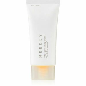 NEEDLY Vita C Glow Toning Cream hydratační tónovací krém pro sjednocení barevného tónu pleti 50 ml obraz