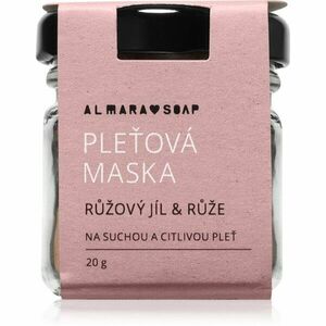 Almara Soap Face zklidňující pleťová maska pro velmi suchou a citlivou pleť 20 g obraz