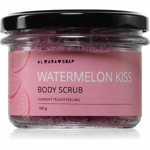 Almara Soap Body Scrub cukrový tělový peeling proti celulitidě s vůní Watermelon Kiss 180 g obraz