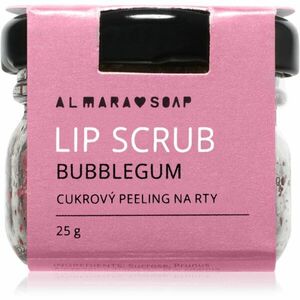 Almara Soap Scrub cukrový peeling na rty Bubblegum 25 g obraz