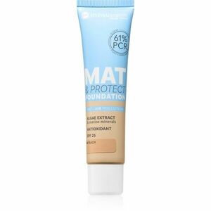 Bell Hypoallergenic Mat & Protect dlouhotrvající matující make-up SPF 25 odstín 04 Peach 30 g obraz