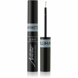 Aden Cosmetics Artistic tekuté oční linky odstín 02 White 3.5 ml obraz