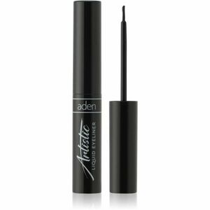 Aden Cosmetics Artistic tekuté oční linky odstín 01 Black 3.5 ml obraz