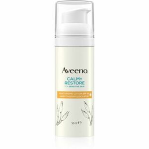 Aveeno Calm + Restore hydratační pleťové mléko SPF 50 50 ml obraz