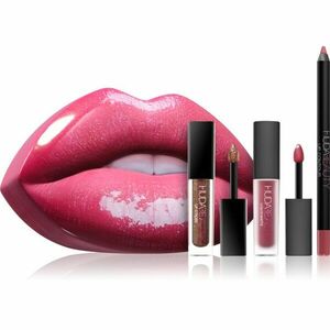 Huda Beauty Contour & Strobe Lip Set dárková sada odstín Trophy Wife & Shameless obraz
