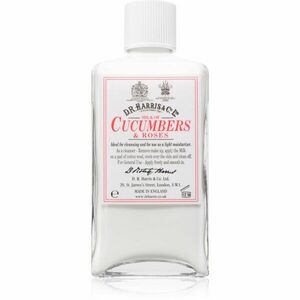 D.R. Harris Milk of Cucumber and Roses hydratační čisticí mléko 100 ml obraz