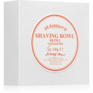 D.R. Harris Shawing Bowl Refill mýdlo na holení náhradní náplň Sandalwood 100 g obraz