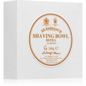 D.R. Harris Shawing Bowl Refill mýdlo na holení náhradní náplň Almond 100 g obraz