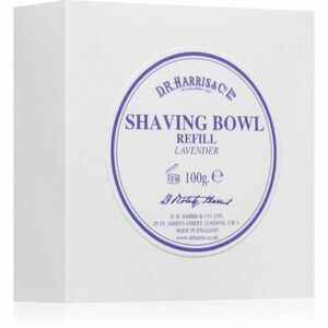 D.R. Harris Shawing Bowl Refill mýdlo na holení náhradní náplň Lavender 100 g obraz