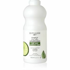 BYPHASSE Lime & Green ultrazklidňující šampon pro normální až mastné vlasy a citlivou pokožku hlavy 750 ml obraz