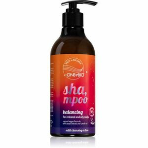OnlyBio Hair in Balance šampon pro mastné vlasy pro citlivou pokožku hlavy 400 ml obraz