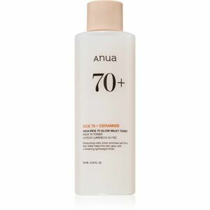 Anua Rice 70+ Glow Milky Toner hydratační tonikum pro rozjasnění pleti 250 ml obraz
