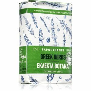 PAPOUTSANIS Greek Herbs tuhé mýdlo 150 g obraz