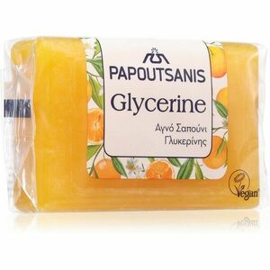 PAPOUTSANIS Glycerine Yellow tuhé mýdlo na tělo 125 ml obraz