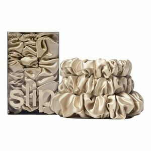 SLIP - Back to basics – Gumičky do vlasů z čistého hedvábí, blond obraz