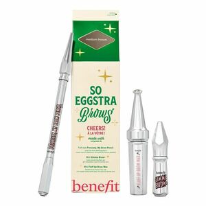 BENEFIT COSMETICS - So Eggstra Brows - tužka, gel a vosk na obočí ve vánoční sadě obraz