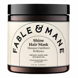 FABLE & MANE - Shine Hair Mask – Maska na vlasy s černým čajem obraz