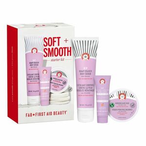 FIRST AID BEAUTY - Soft + Smooth Starter Kit – Startovací sada pro hebkost a hladkost obraz