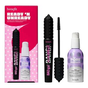 BENEFIT COSMETICS - Ready 'n Unready – Dvoudílná sada řasenky a odličovacího oleje obraz