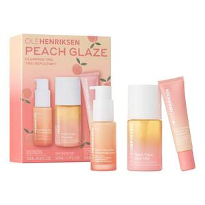 OLEHENRIKSEN - Peach Glaze Plumping Trio – Sada pro péči s niacinamidem a vitaminem C obraz