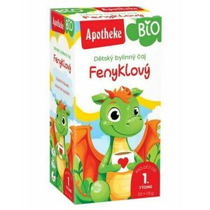 APOTHEKE Dětský čaj BIO fenyklový 20 x 1.5 g obraz