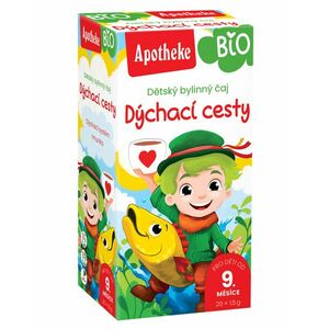 APOTHEKE Dětský čaj na dýchací cesty BIO 20 ks obraz