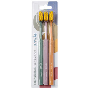 SMILE zubní kartáček ULTRA SOFT 3 ks obraz