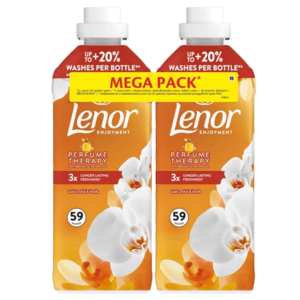 LENOR Aviváž, Orchid & Vanilla, 118 praní, 2 x 1.23 l obraz