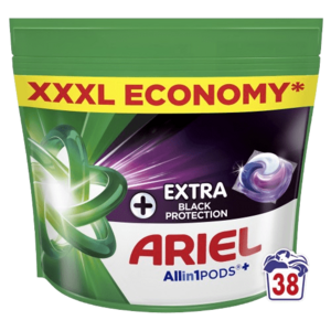 ARIEL Allin1 PODS+, extra black protection, kapsle na praní, 38 ks obraz