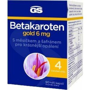 GS Betakaroten gold 6mg 135 kapslí obraz