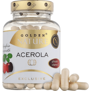 GOLDEN NATURE Exclusive Acerola (přírodní vitamin C) 100 kapslí obraz