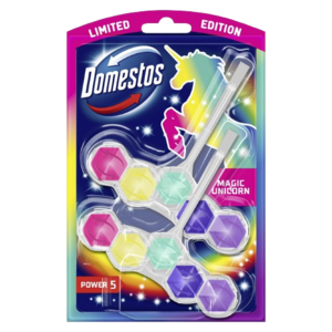 DOMESTOS Power 5 Magic Unicorn WC blok 2 x 50 g obraz